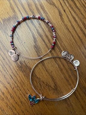 TWO Alex and Ani bracelets